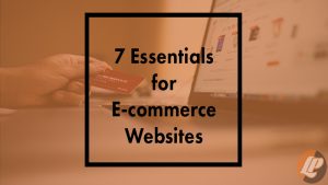 blog cover - ecommerce website essentials