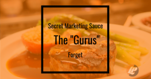 Secret Marketing Sauce